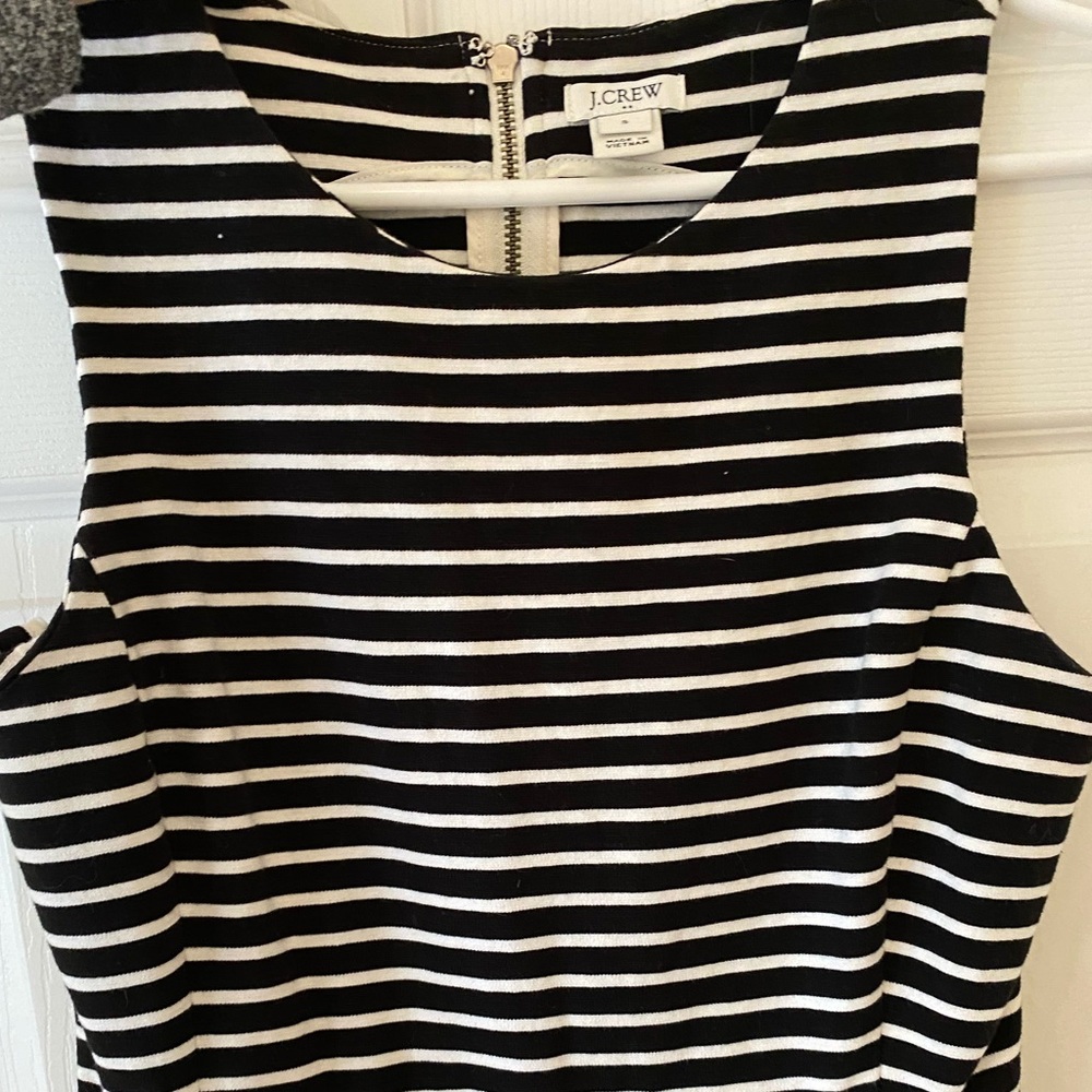 Jcrew Striped Dress